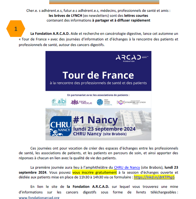 Brèves de Lynch – Septembre 2024