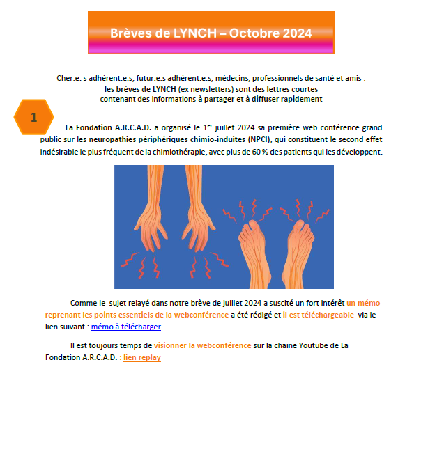 Brèves de Lynch – Octobre 2024
