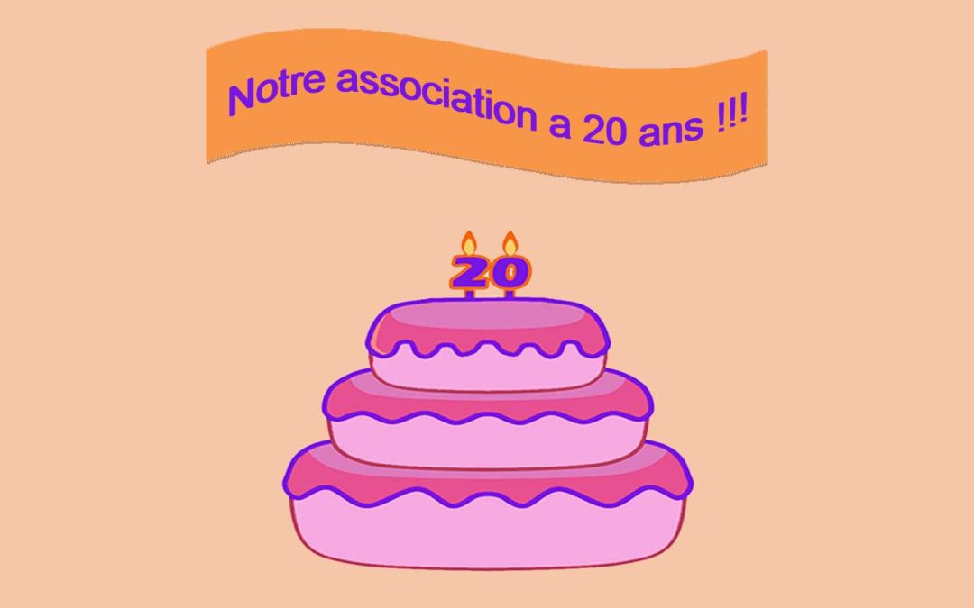 L’association a 20 ans, extrait de la Lettre n°55, février 2020